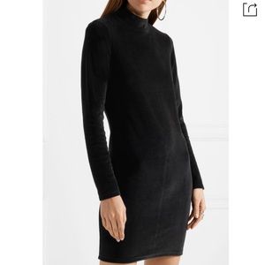 Alexander Wang Velour cut out dress